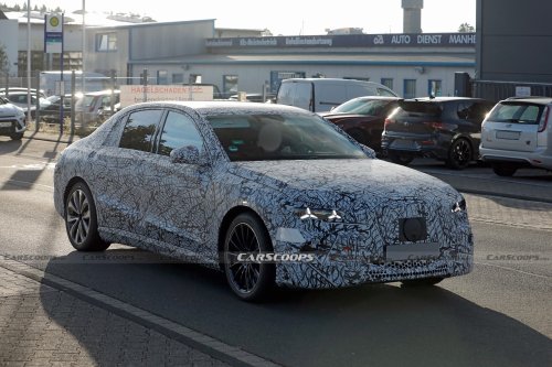 Mercedes’ New E-Class Electric Is Washing Bad Memories Of The Soap-Bar EQE Clean Away