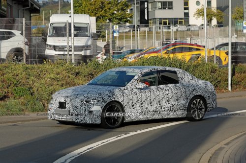 Mercedes’ New E-Class Electric Is Washing Bad Memories Of The Soap-Bar EQE Clean Away