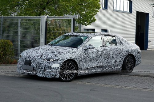Mercedes’ New E-Class Electric Is Washing Bad Memories Of The Soap-Bar EQE Clean Away