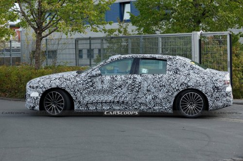 Mercedes’ New E-Class Electric Is Washing Bad Memories Of The Soap-Bar EQE Clean Away