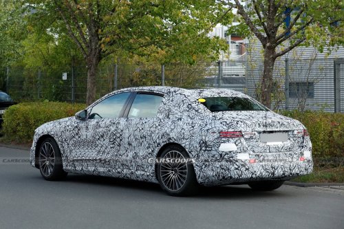 Mercedes’ New E-Class Electric Is Washing Bad Memories Of The Soap-Bar EQE Clean Away