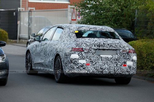 Mercedes’ New E-Class Electric Is Washing Bad Memories Of The Soap-Bar EQE Clean Away