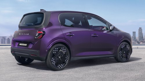 Nissan’s New Entry-Level EV Pixelates The Renault Twingo