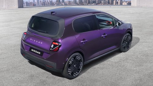 Nissan’s New Entry-Level EV Pixelates The Renault Twingo