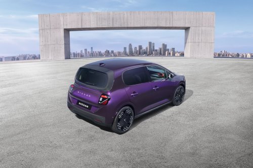 Nissan’s New Entry-Level EV Pixelates The Renault Twingo