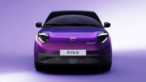 Nissan’s New Entry-Level EV Pixelates The Renault Twingo
