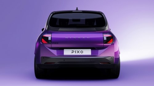 Nissan’s New Entry-Level EV Pixelates The Renault Twingo