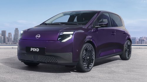 Nissan’s New Entry-Level EV Pixelates The Renault Twingo