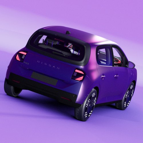 Nissan’s New Entry-Level EV Pixelates The Renault Twingo