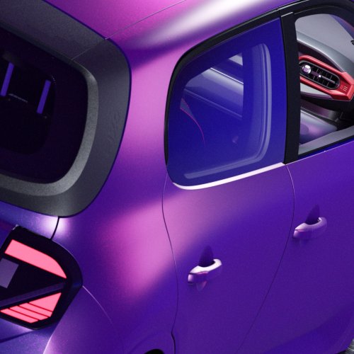 Nissan’s New Entry-Level EV Pixelates The Renault Twingo