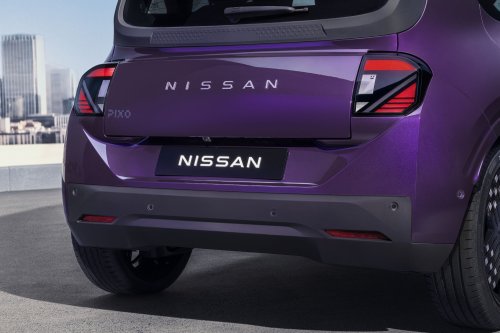 Nissan’s New Entry-Level EV Pixelates The Renault Twingo