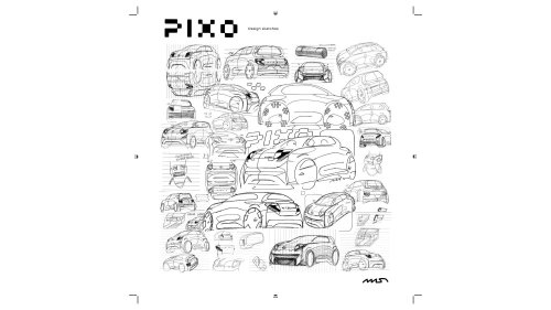 Nissan’s New Entry-Level EV Pixelates The Renault Twingo