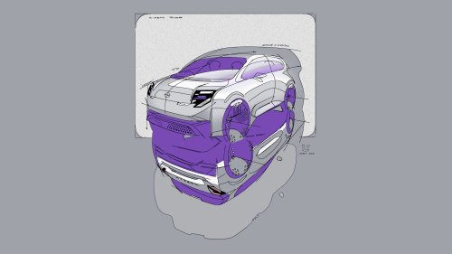 Nissan’s New Entry-Level EV Pixelates The Renault Twingo