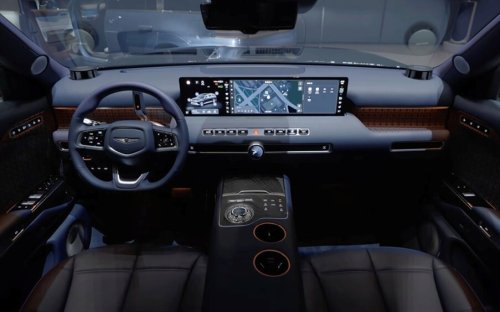Genesis GV90 Shows How Massive Display Grows Even Bigger For The Ultimate In-Car Movie Theater