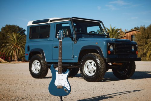 You Can Now Match Your Electric Guitar To Your Land Rover Defender