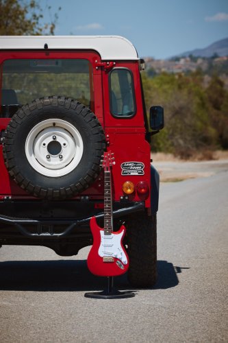You Can Now Match Your Electric Guitar To Your Land Rover Defender