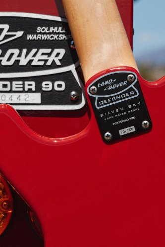 You Can Now Match Your Electric Guitar To Your Land Rover Defender