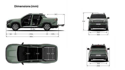Renault’s Sensible New Truck Says It Rides Like An SUV