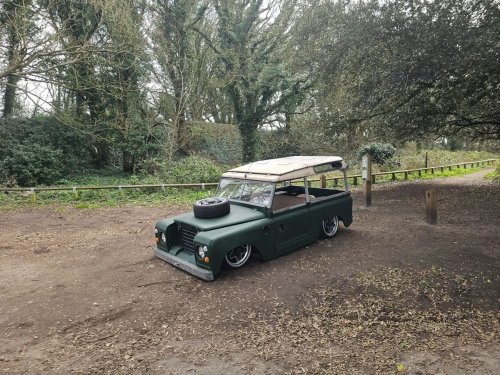 The World’s Lowest Land Rover Hides An Air-Cooled Secret Underneath