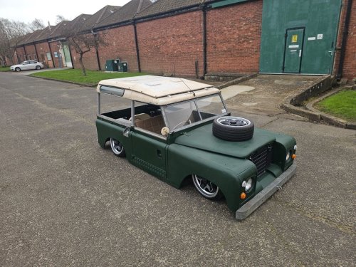 The World’s Lowest Land Rover Hides An Air-Cooled Secret Underneath