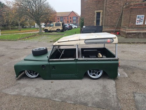 The World’s Lowest Land Rover Hides An Air-Cooled Secret Underneath