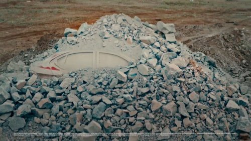 Tata Buried Its New $5.5K Sedan Under 20 Tons Of Gravel To Prove A Point