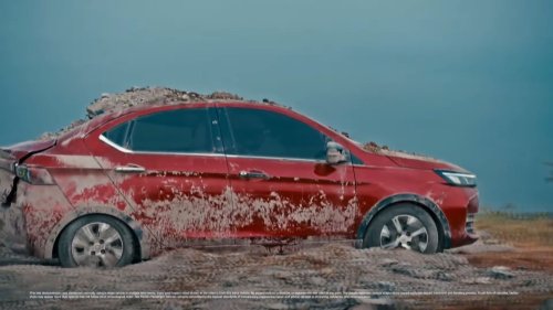 Tata Buried Its New $5.5K Sedan Under 20 Tons Of Gravel To Prove A Point