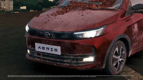 Tata Buried Its New $5.5K Sedan Under 20 Tons Of Gravel To Prove A Point