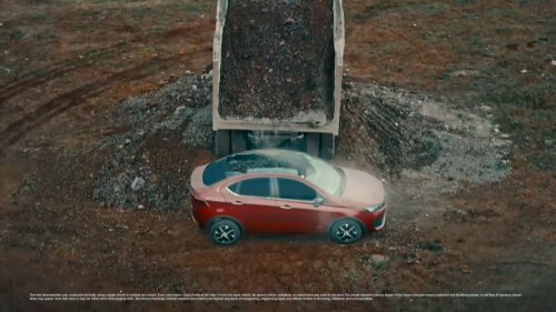 Tata Buried Its New $5.5K Sedan Under 20 Tons Of Gravel To Prove A Point