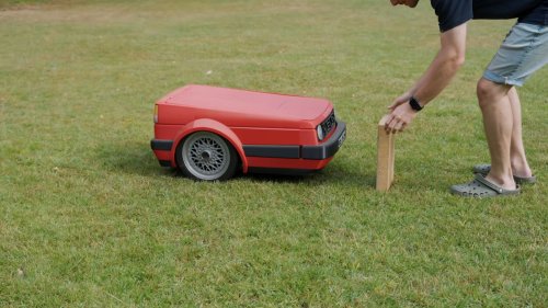This VW Golf GTI Doesn’t Drive On Roads – It Cuts Grass