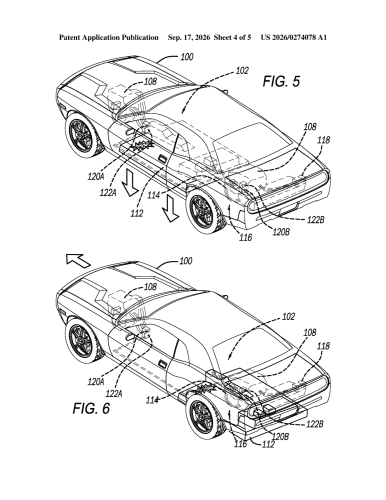 Stellantis, Battery, This Stellantis Patent Lets An EV Ditch Its Battery And Drive Away