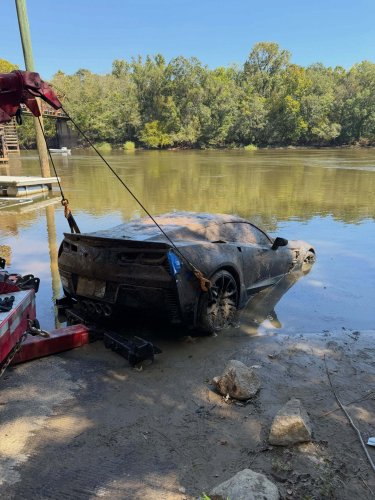 Believe It Or Not, This Stolen C7 Corvette Spent Years Underwater