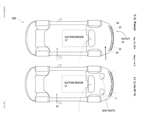 Tesla, Tesla’s Future Cars Could Literally Suck After New Patent Emerges