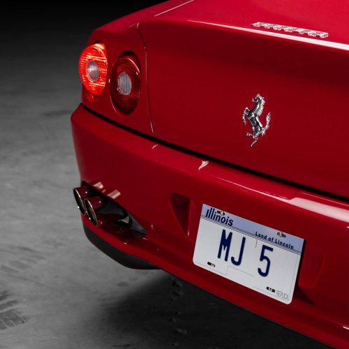 Michael Jordan’s 1997 Ferrari 550 Maranello Just Smashed Sales Records