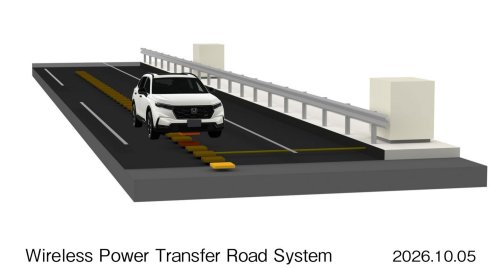 Honda, Honda Is Working On Tech That’ll Let You Charge Your EV Wirelessly As You Drive