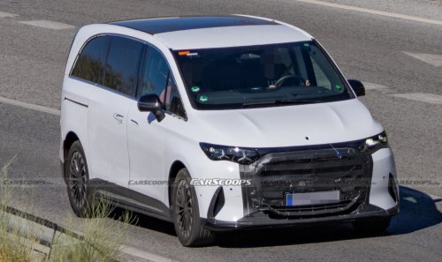 Mercedes, Mercedes Luxury VLE Minivan Spied With Hybrid Power