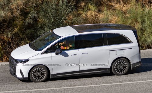 Mercedes, Mercedes Luxury VLE Minivan Spied With Hybrid Power