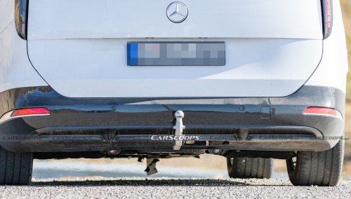 Mercedes Luxury VLE Minivan Spied With Hybrid Power