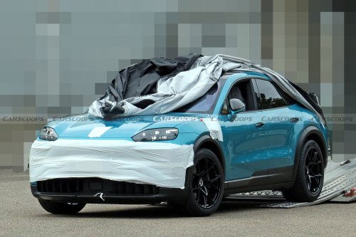 Porsche’s Hotter Electric Cayenne Coupe Steps Out Of The Shadows