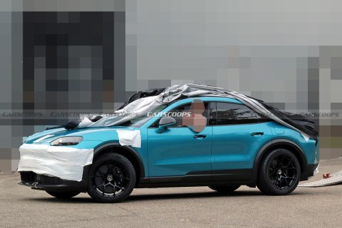 Porsche’s Hotter Electric Cayenne Coupe Steps Out Of The Shadows