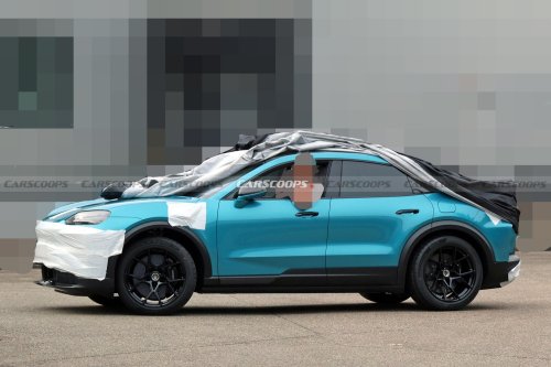 Porsche’s Hotter Electric Cayenne Coupe Steps Out Of The Shadows