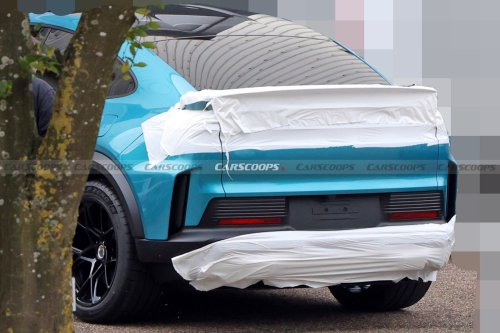Porsche’s Hotter Electric Cayenne Coupe Steps Out Of The Shadows