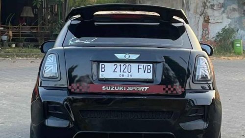 This Mini Coupe Clone Is Actually A Suzuki Swift