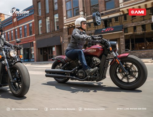 Indian Motorcycle Kembali ke Malaysia di bawah Spirit Lake Sdn. Bhd.