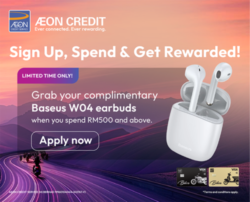 AEON Biker Visa Card: Solusi Kewangan Terbaik untuk ‘Rider’ Sejati