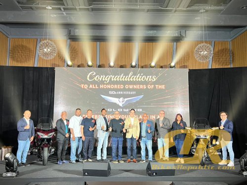 2025 Honda GL1800 Gold Wing 50th Anniversary Arrives in Malaysia