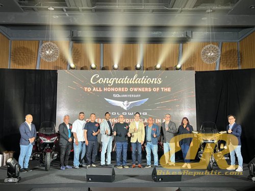 2025 Honda GL1800 Gold Wing 50th Anniversary Arrives in Malaysia