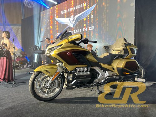 2025 Honda GL1800 Gold Wing 50th Anniversary Arrives in Malaysia
