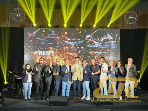 2025 Honda GL1800 Gold Wing 50th Anniversary Arrives in Malaysia