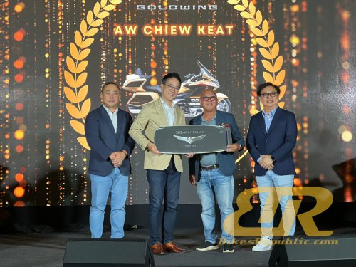 2025 Honda GL1800 Gold Wing 50th Anniversary Arrives in Malaysia